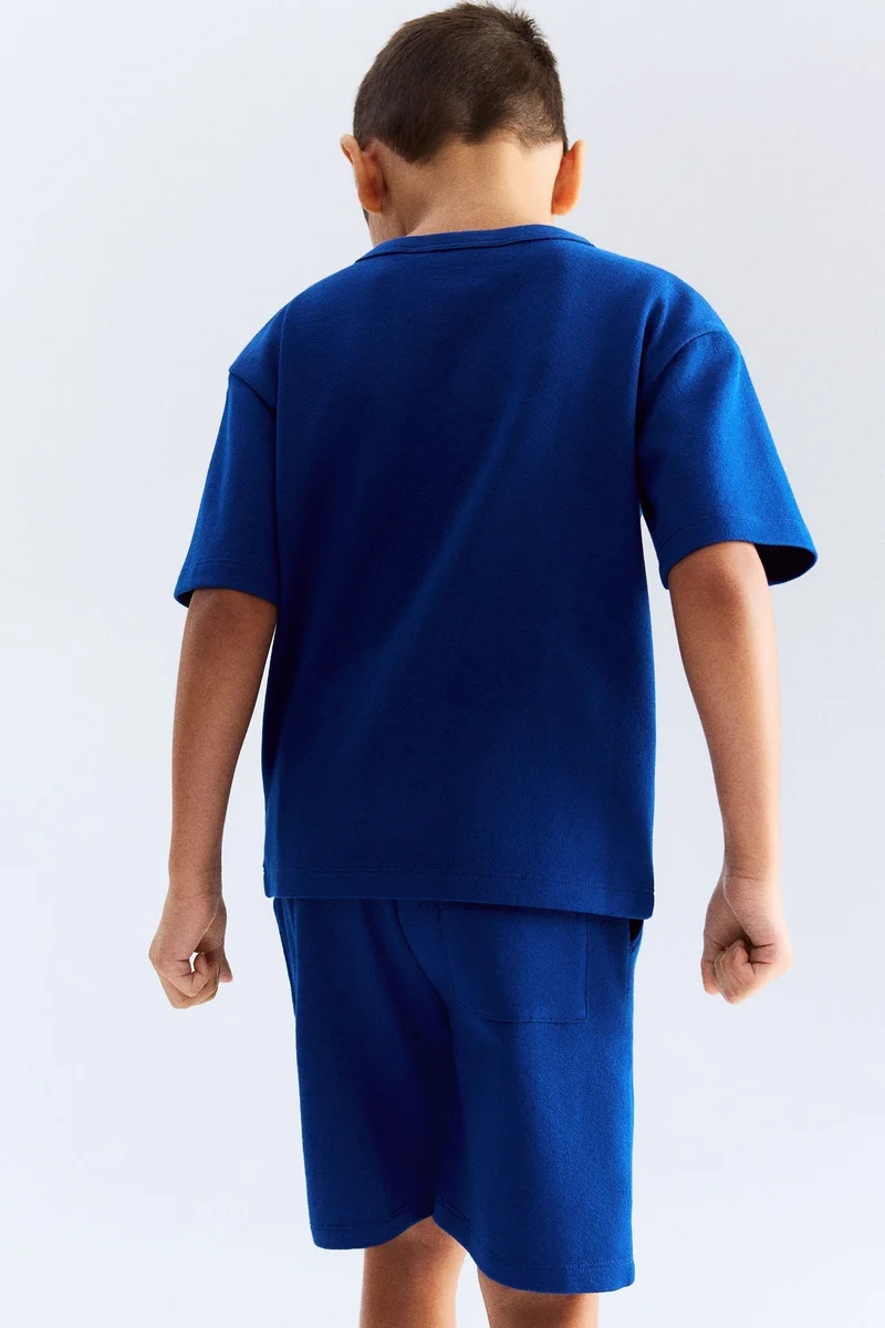 اتش اند ام شورت من نسيج تيري